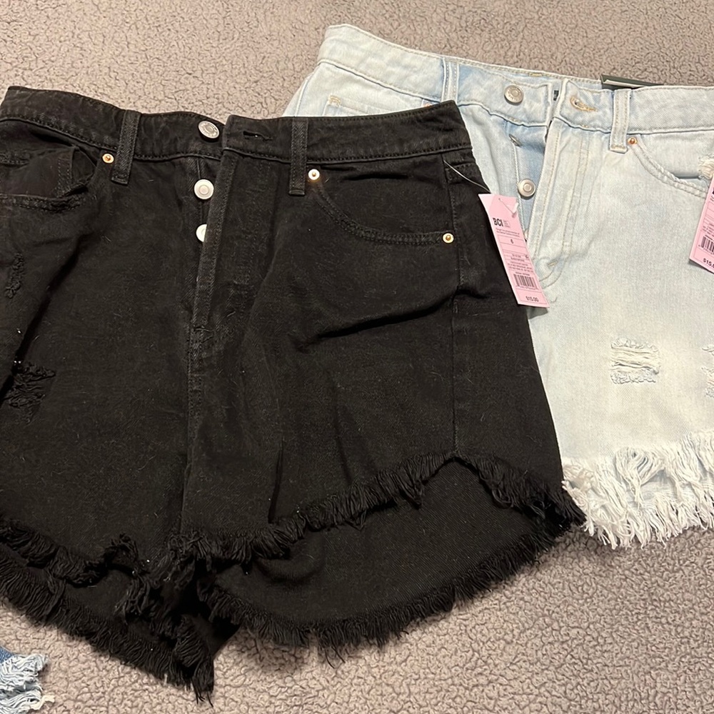 2 pairs wild fable high waist shorts